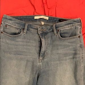 Ella Moss light denim high rise jeans